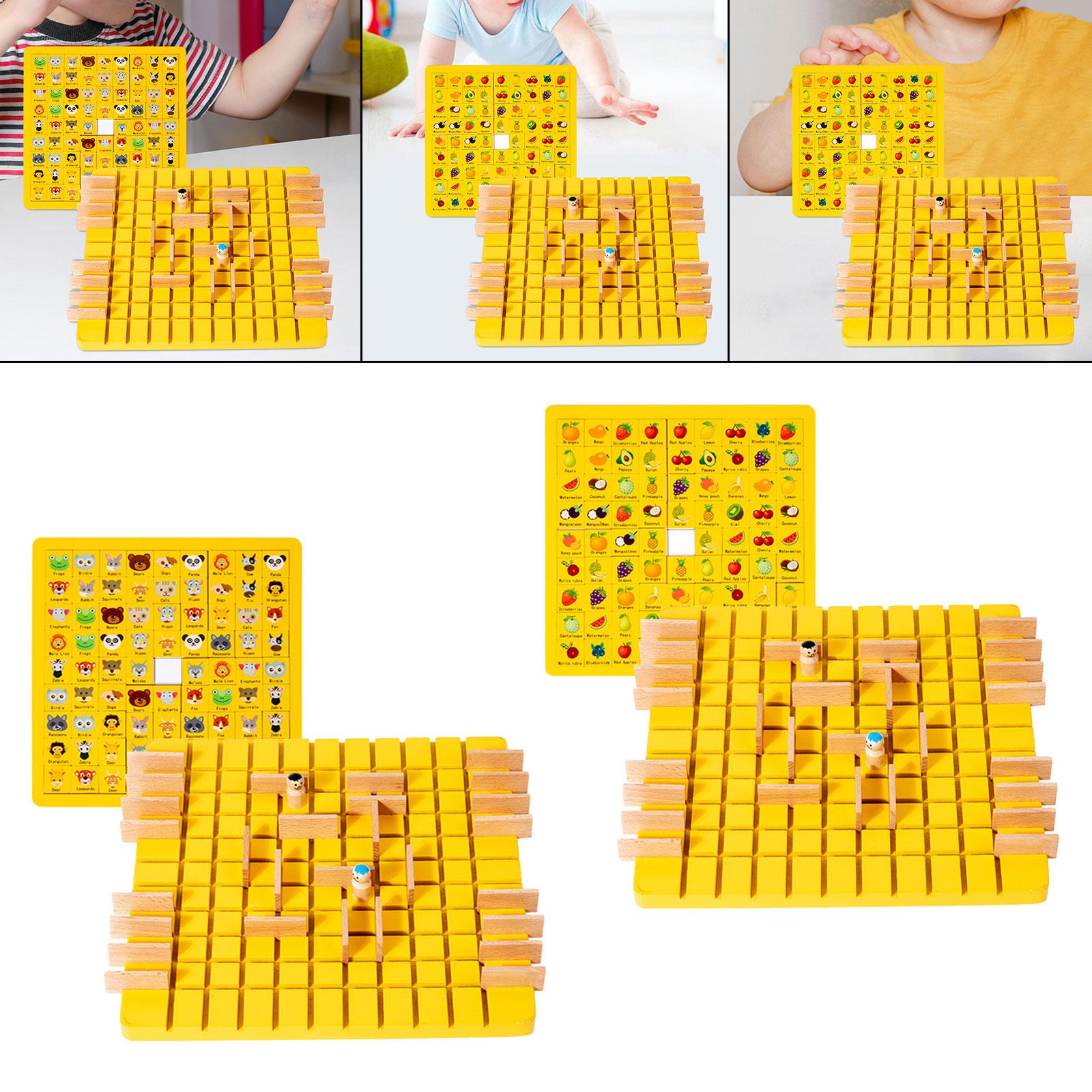 Strategy Board Game - Interactief houten bordspel 2-in-1 strategie- en