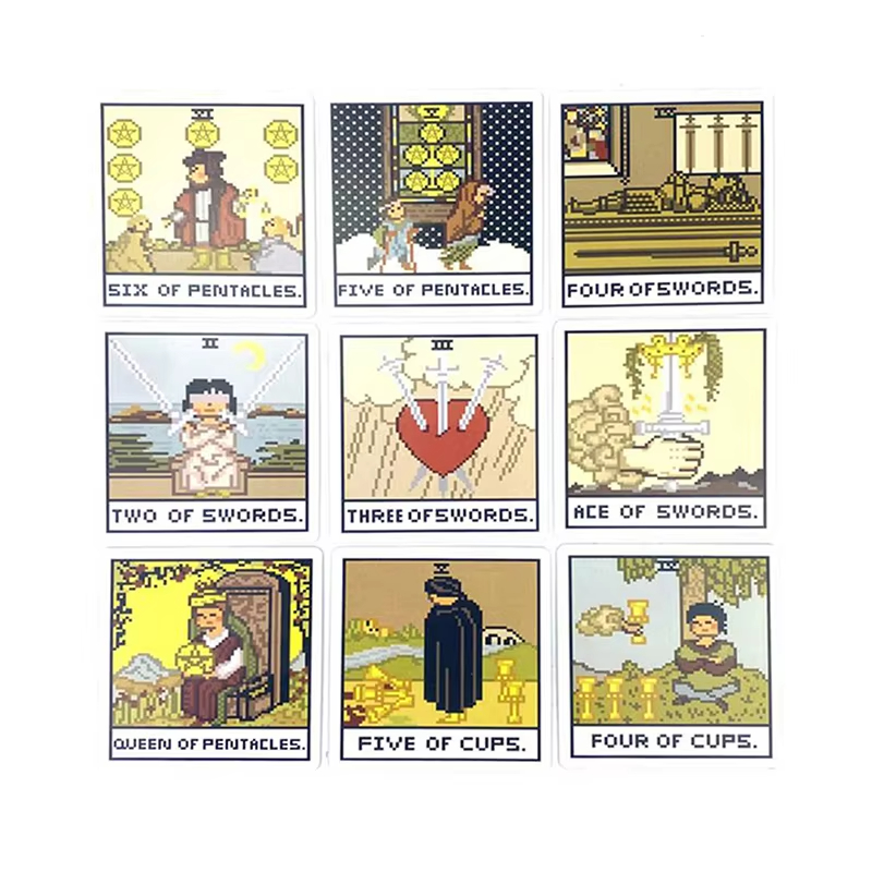 8-bits Fantasy Tarot Deck Card - Board Game Of Life recensie en prijs