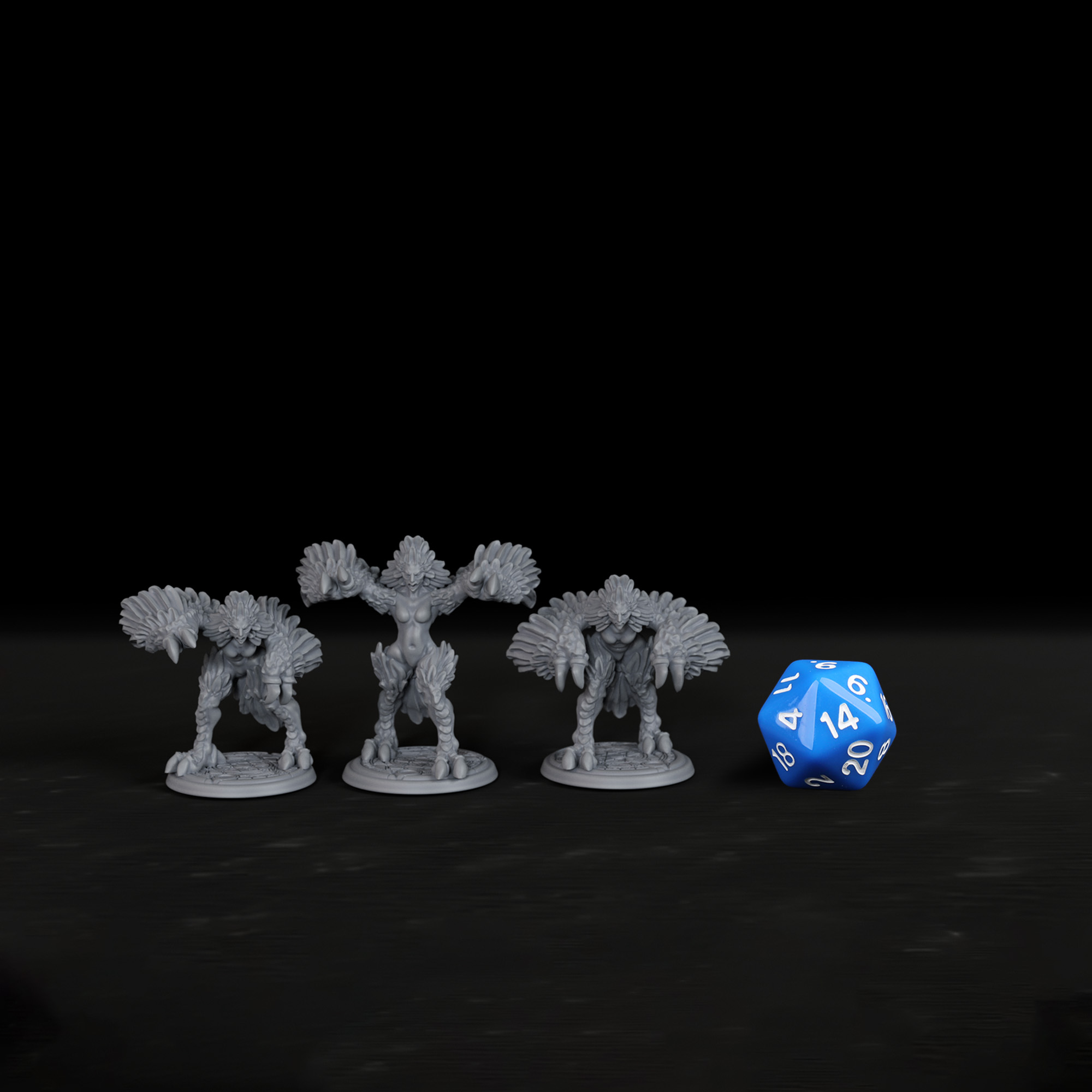 RPG Harpies Miniatuur - Kerstc - Board Game Live recensie en prijs