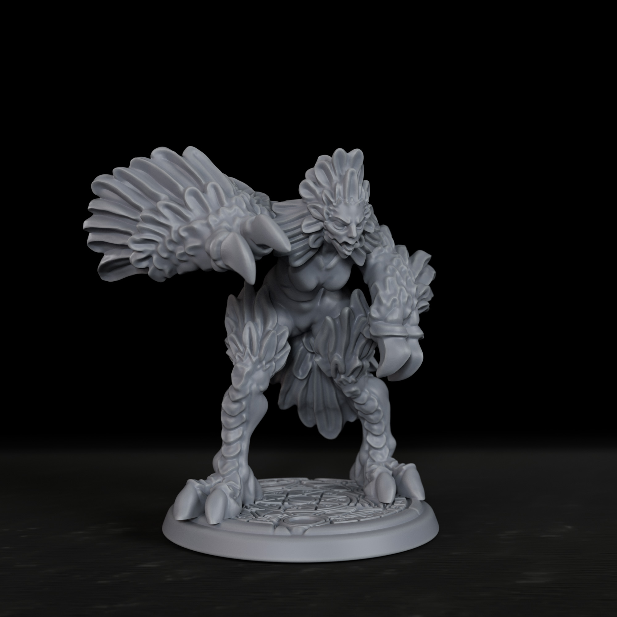 RPG Harpies Miniatuur - Kerstc - Board Game Live recensie en prijs