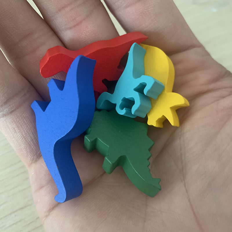 5 stks/set Houten Dinosaurus B - Board Game Catan recensie en prijs