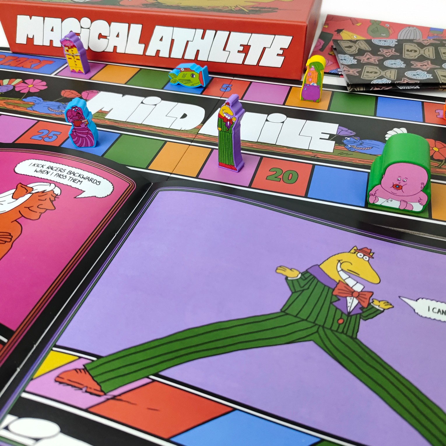 MAGICAL ATHLETE Kaartspel Fees - Strategy Board Game recensie en prijs