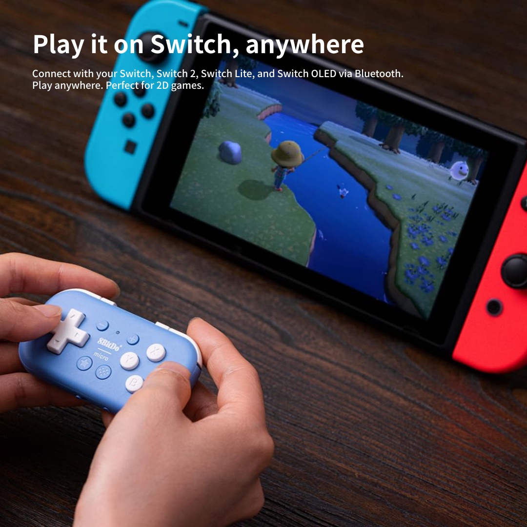 8BitDo Micro Bluetooth-gamecon - Board Game Android recensie en prijs