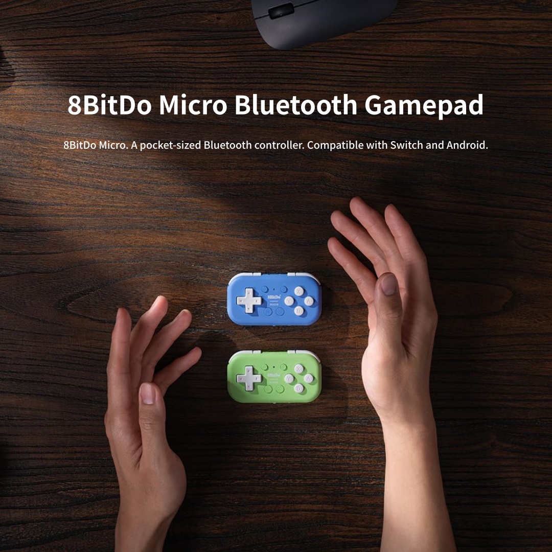 8BitDo Micro Bluetooth-gamecon - Board Game Android recensie en prijs