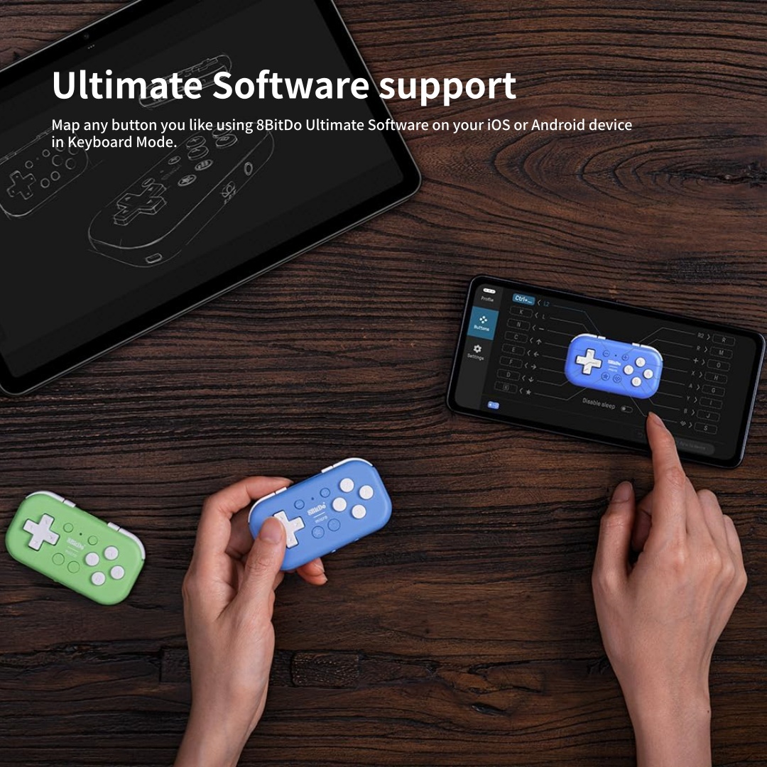 8BitDo Micro Bluetooth-gamecon - Board Game Android recensie en prijs