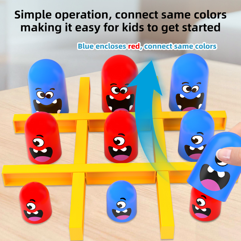 Tic-Tac-Toe Eet-en-Schiet Stap - Board Game Live recensie en prijs